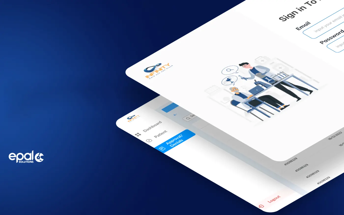 Infinity Dashboard project preview